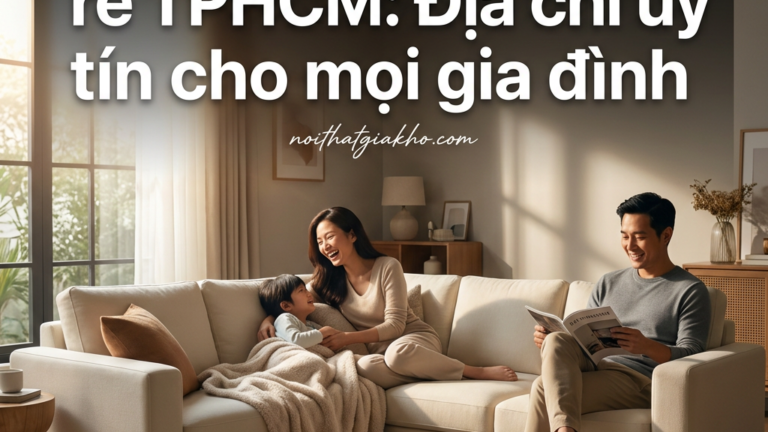 Mua sofa chữ L giá rẻ TPHCM: Địa chỉ uy tín cho mọi gia đình