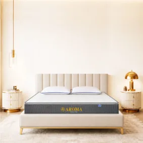 Nệm Lò Xo Túi Aroma Cool Coil 3 Viền 1m6,1m8