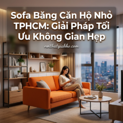 Sofa Băng Căn Hộ Nhỏ TPHCM: Giải Pháp Tối Ưu Không Gian Hẹp