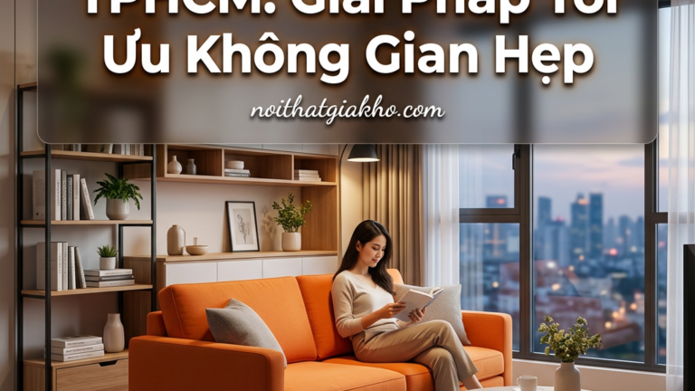 Sofa Băng Căn Hộ Nhỏ TPHCM: Giải Pháp Tối Ưu Không Gian Hẹp