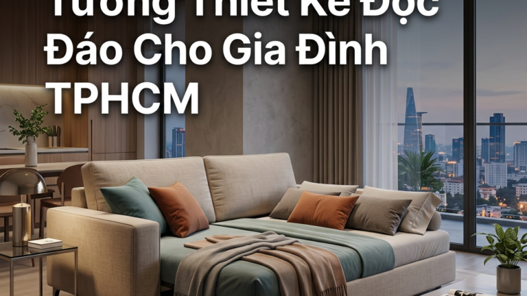 Sofa Giường: 10 Ý Tưởng Thiết Kế Độc Đáo Cho Gia Đình TPHCM