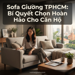 Sofa Giường TPHCM: Bí Quyết Chọn Hoàn Hảo Cho Căn Hộ