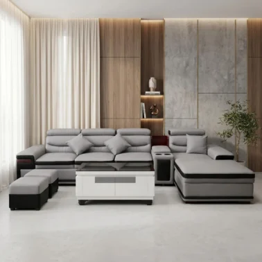 Báo giá Nội thất Giá kho Xã Đốc Binh Kiều, Đồng Tháp | nhiều ưu đãi 9 Sofa góc L Adora GK04