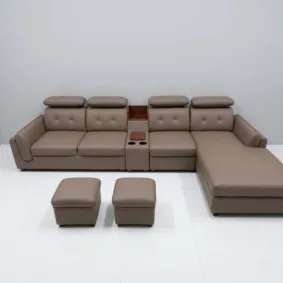 Sofa góc L bọc da Adora GL18
