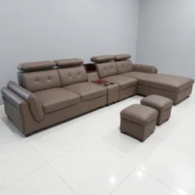 Sofa góc L bọc da Adora GL18