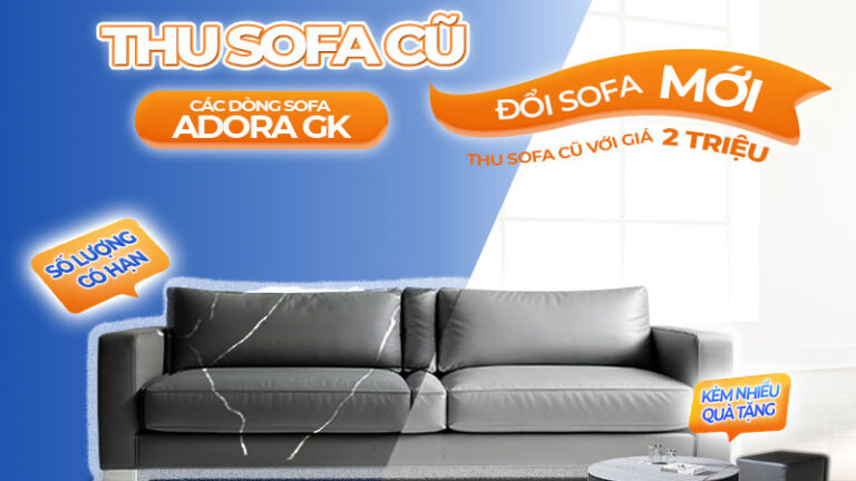 Thu Sofa Cũ Đổi Sofa Mới Tại Cà Mau