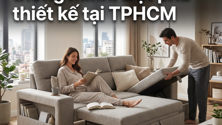 Tính năng sofa giường thông minh: Đột phá thiết kế tại TPHCM