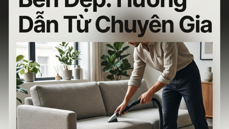 Vệ Sinh Sofa Băng Bền Đẹp: Hướng Dẫn Từ Chuyên Gia